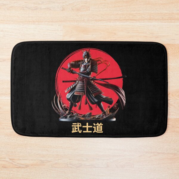 Item preview, Armored Samurai against the red sun designed and sold by Meandmyshop.