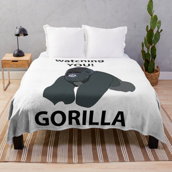 Item preview, Gorilla Watching You Funny Gorilla designed and sold by Nisha Prabhu.