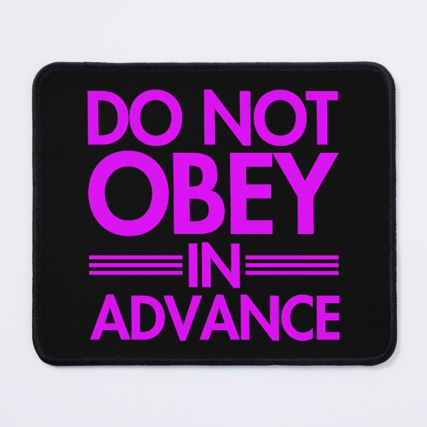 Item preview, Do NOT Obey in Advance - violet designed and sold by Thelittlelord.