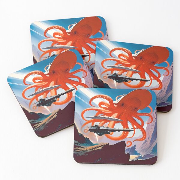 Item preview, Asalto de calamares designed and sold by Kowhai-art.