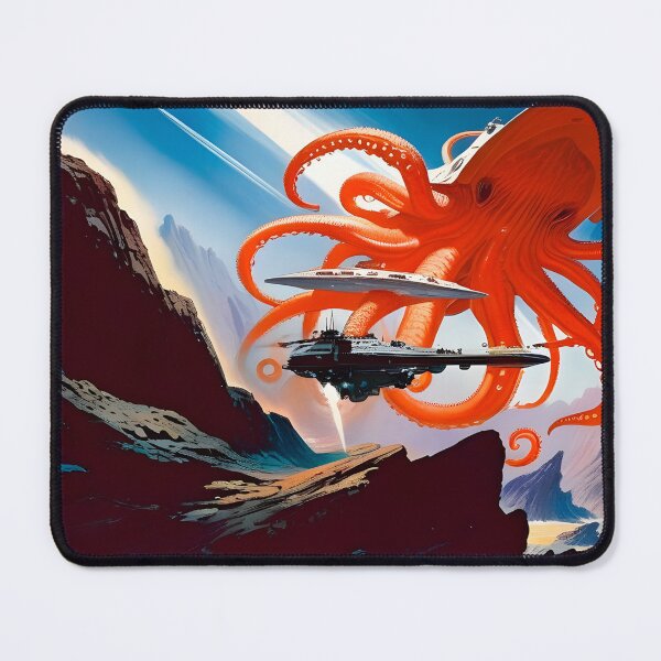 Item preview, Squid Assault designed and sold by Kowhai-art.