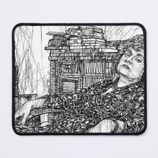 Item preview, MURIEL SPARK ink portrait .1 designed and sold by lautir.