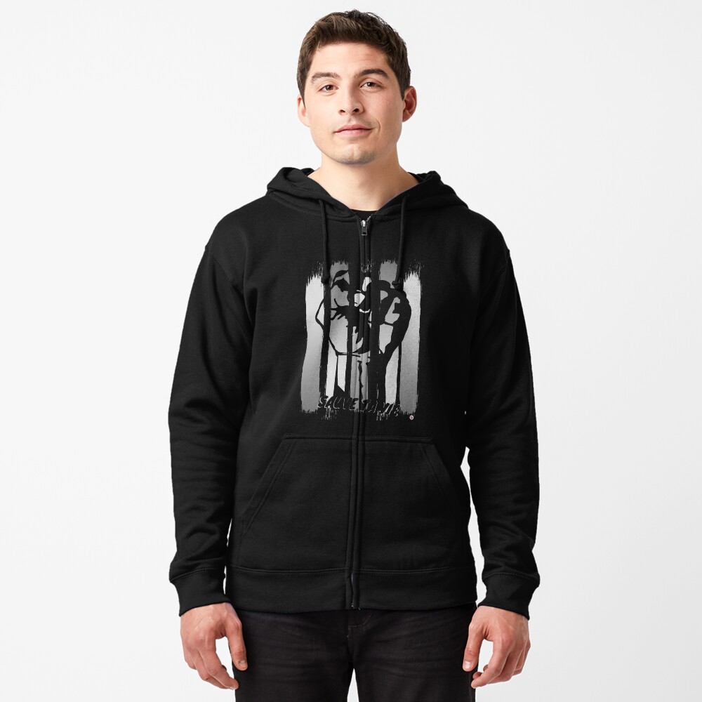 Aperçu de l'œuvre Veste zippée à capuche créée et vendue par Vinidal.