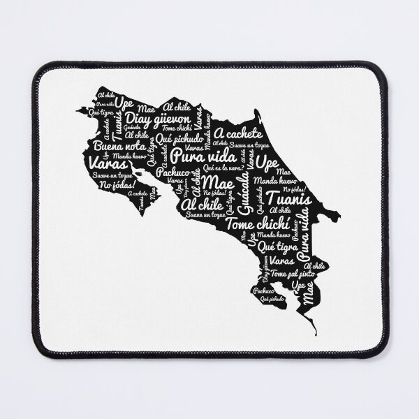 Item preview, Costa Rican Sayings Map designed and sold by Tico Artisan.