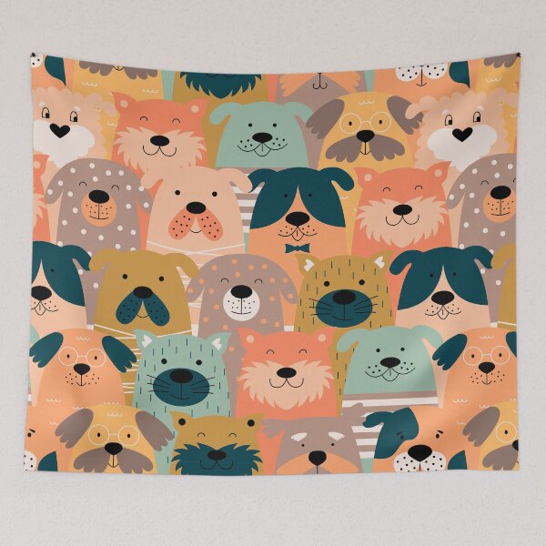 Item preview, Dog Pattern designed and sold by taoistviking.