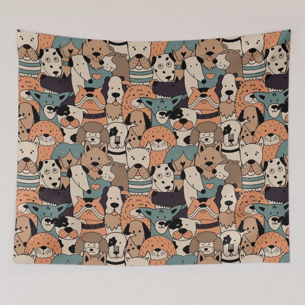 Item preview, Dog Pattern designed and sold by taoistviking.