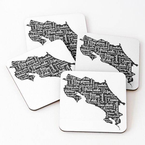 Item preview, Costa Rican Sayings Map designed and sold by Tico Artisan.