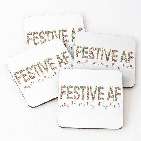Item preview, Festive AF Holiday Design designed and sold by RobinLynneDes.