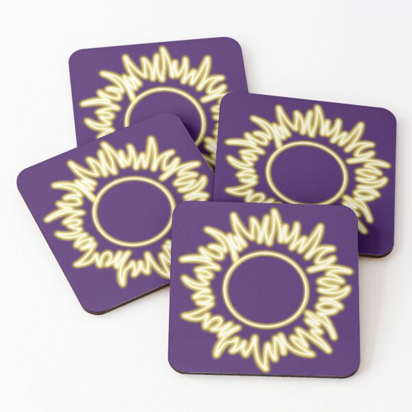Item preview, Neon effect sun design #1 purple background designed and sold by PEB-creative24.