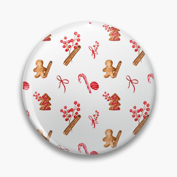 Item preview, Gingerbread and Candycanes! Christmas pattern designed and sold by KaonaDesigns.