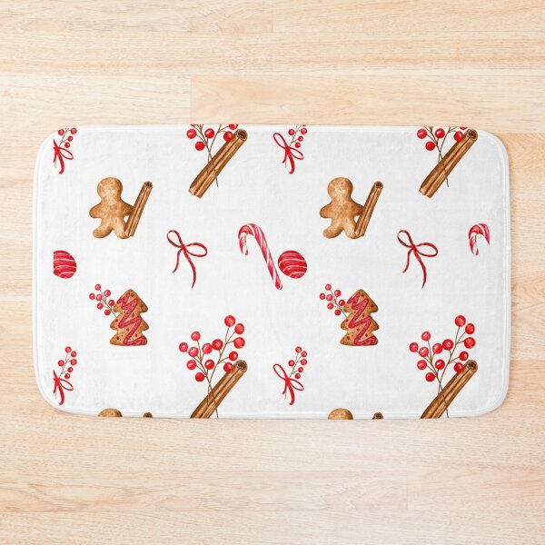 Item preview, Gingerbread and Candycanes! Christmas pattern designed and sold by KaonaDesigns.
