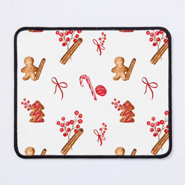 Item preview, Gingerbread and Candycanes! Christmas pattern designed and sold by KaonaDesigns.