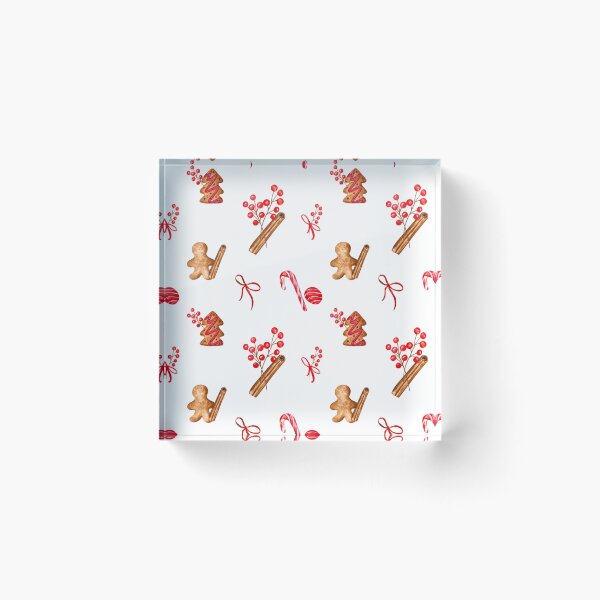 Item preview, Gingerbread and Candycanes! Christmas pattern designed and sold by KaonaDesigns.