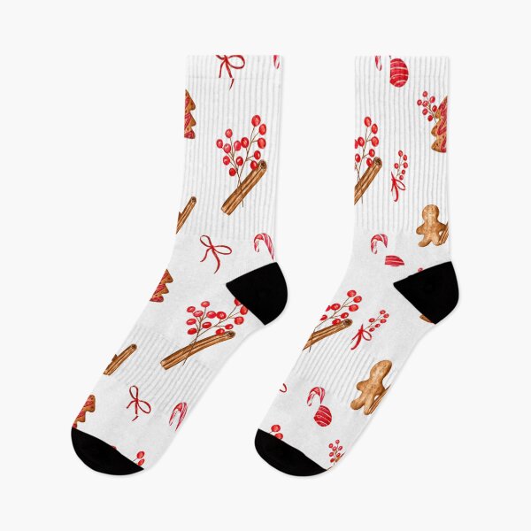 Item preview, Gingerbread and Candycanes! Christmas pattern designed and sold by KaonaDesigns.