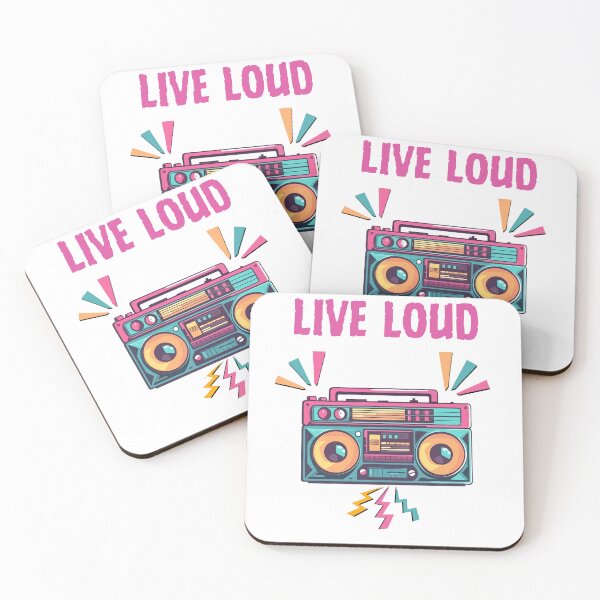 Item preview, Live loud designed and sold by Rocklights.