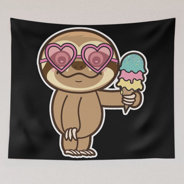 Item preview, Sloth Summer! designed and sold by plushism.