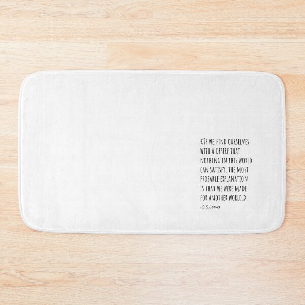Item preview, Another World. C. S. Lewis quote. designed and sold by CoCoArt-Ua.