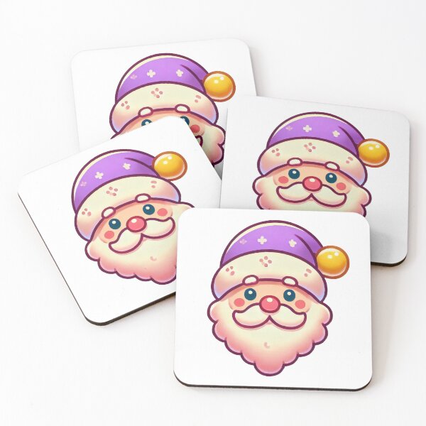 Item preview, Cute Santa Face with Purple Hat designed and sold by AIARTIST1.