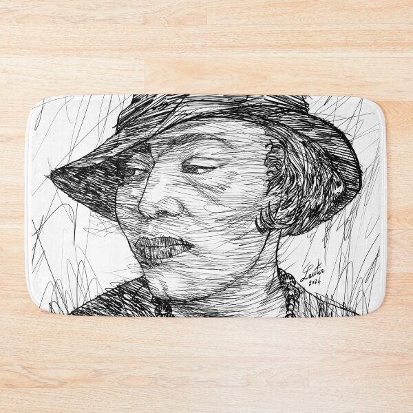 Item preview, ZORA NEALE HURSTON ink portrait .1 designed and sold by lautir.