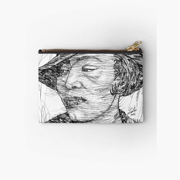 Item preview, ZORA NEALE HURSTON ink portrait .1 designed and sold by lautir.