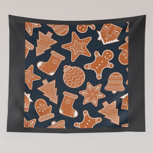 Item preview, Gingerbread Christmas Pattern designed and sold by KaonaDesigns.