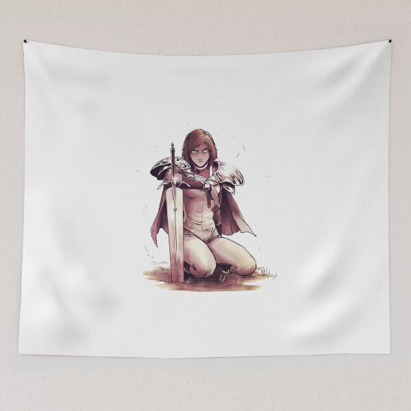 Item preview, female claymore warrior designed and sold by Felipe Fernandez.