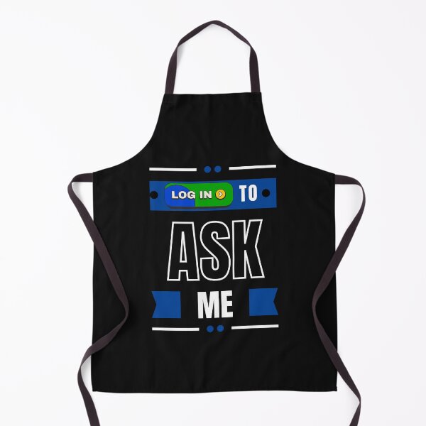 Item preview, "Log In to Ask Me" Graphic T-Shirt designed and sold by fashionsicon.