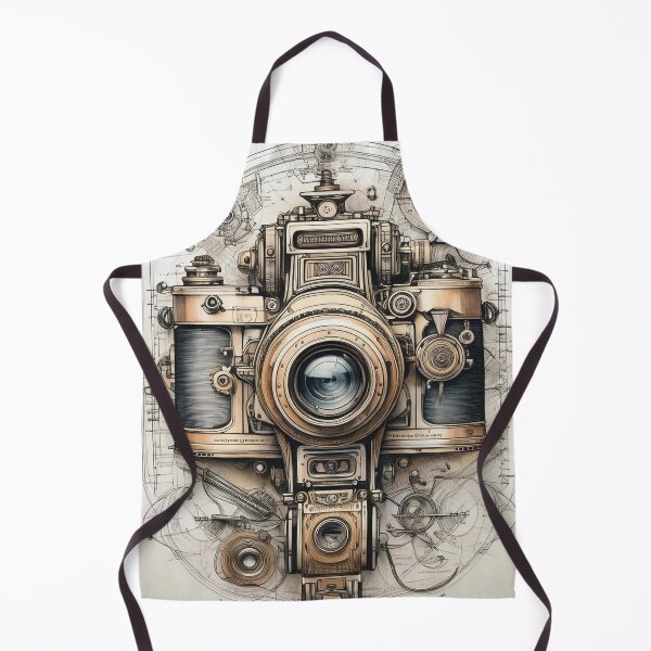 Item preview, Vintage Camera Blueprint – A Retro Engineering Masterpiece designed and sold by drawbey.