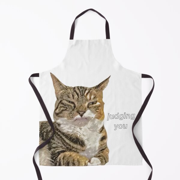 Item preview, Judging You - Cat Meme designed and sold by velvetearth.