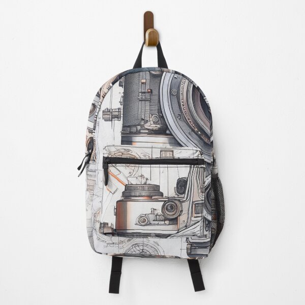 Item preview, Vintage Camera Blueprint – A Retro Engineering Masterpiece designed and sold by drawbey.