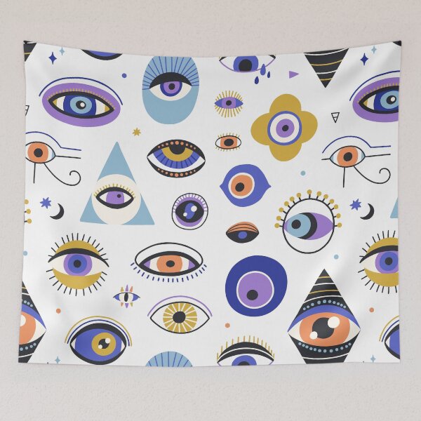 Item preview, Evil Eye Pattern designed and sold by taoistviking.