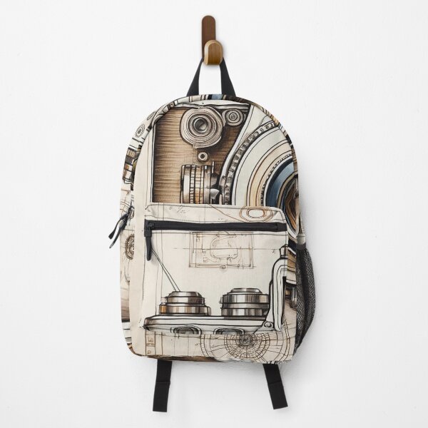 Item preview, Vintage Camera Blueprint – A Retro Engineering Masterpiece designed and sold by drawbey.