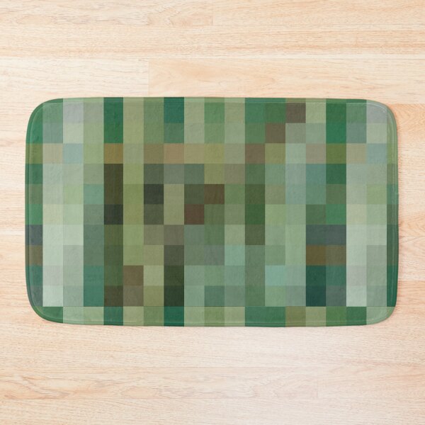 Item preview, Abstract green  square pattern designed and sold by StudioViArt.