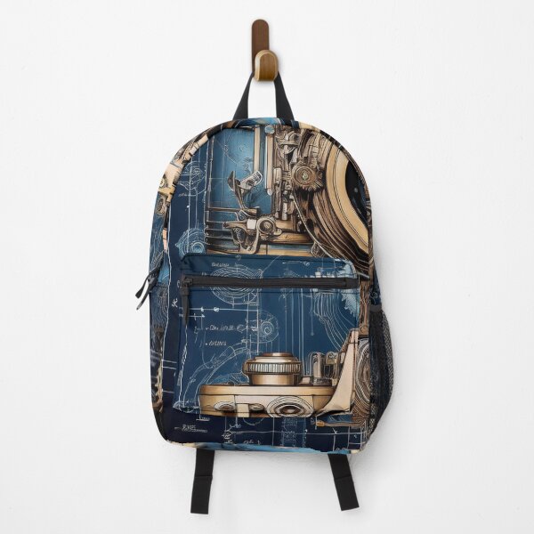 Item preview, Vintage Camera Blueprint – A Retro Engineering Masterpiece designed and sold by drawbey.