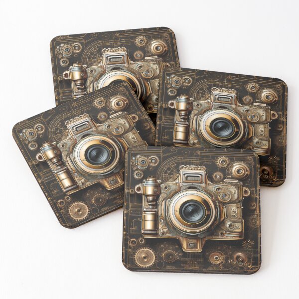 Item preview, Vintage Camera Blueprint – A Retro Engineering Masterpiece designed and sold by drawbey.