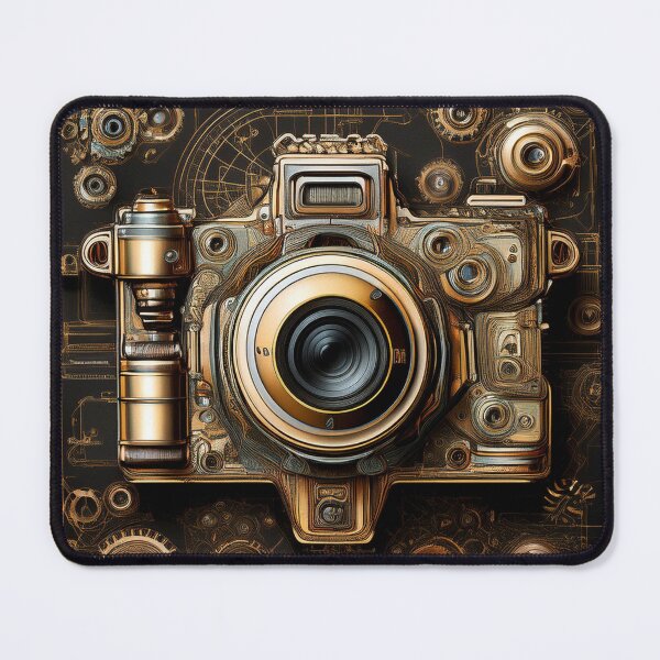 Item preview, Vintage Camera Blueprint – A Retro Engineering Masterpiece designed and sold by drawbey.