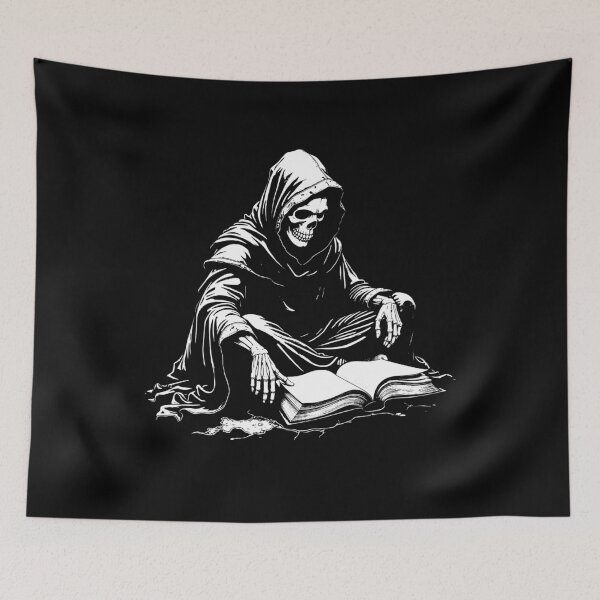 Item preview, Grim reaper reading designed and sold by Brexmore3.