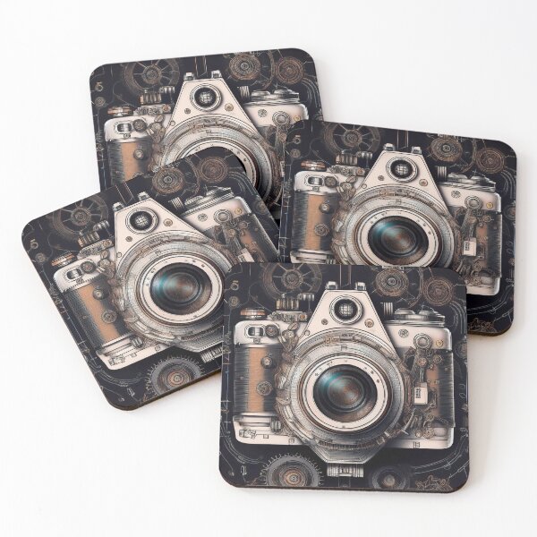 Item preview, Vintage Camera Blueprint – A Retro Engineering Masterpiece designed and sold by drawbey.