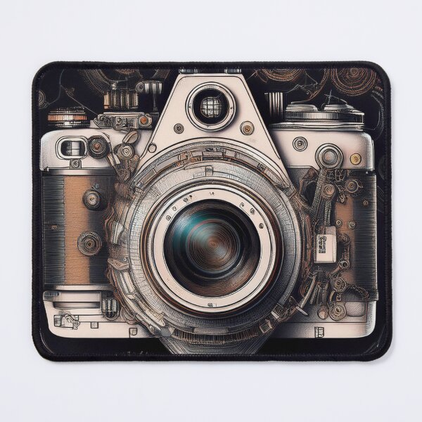 Item preview, Vintage Camera Blueprint – A Retro Engineering Masterpiece designed and sold by drawbey.