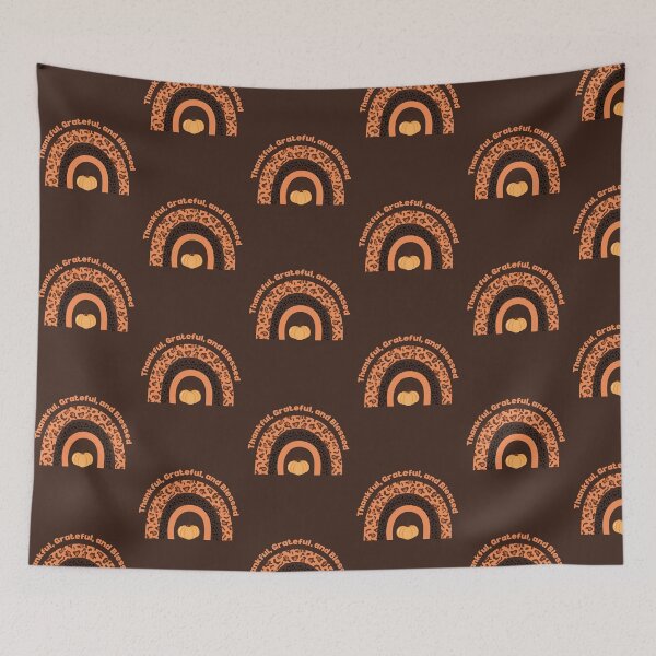 Item preview, Thankful, Grateful, and Blessed designed and sold by HomeFreewithMe.