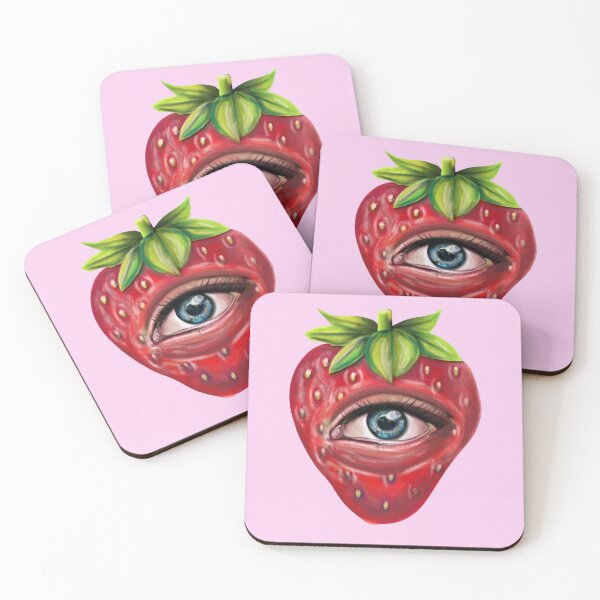 Item preview, Enlightened Strawberry Digital Art designed and sold by Makalee Rae.