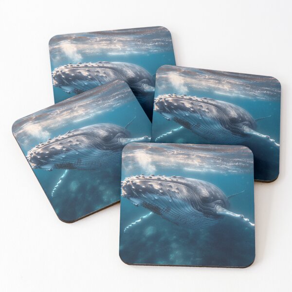 Item preview, Marine - Up Close Humpback Whale designed and sold by KootenayDesigns.