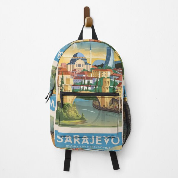 Artikelvorschau, Sarajevo Vintage Reise Poster entworfen und verkauft von TravelerRat.