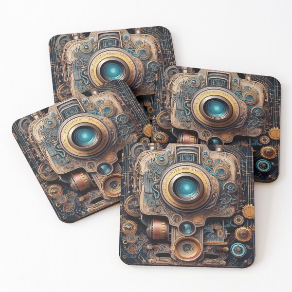 Item preview, Vintage Camera Blueprint – A Retro Engineering Masterpiece designed and sold by drawbey.
