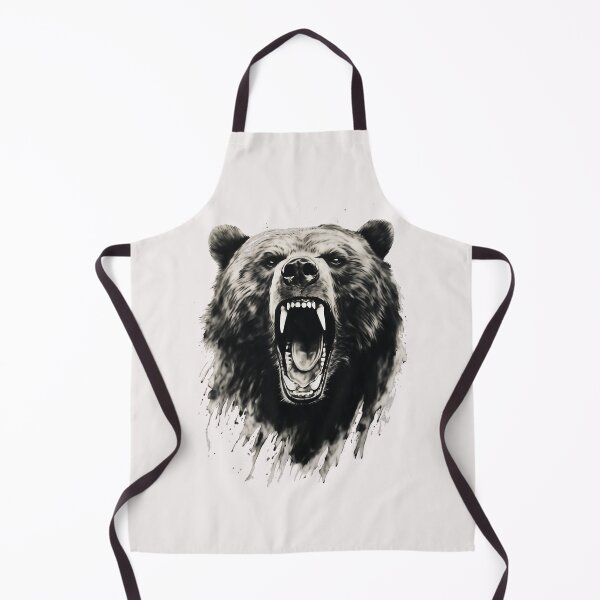 Item preview, Funny we are the bear Grizzly Bear Head angry bear designed and sold by AddlPoolart.