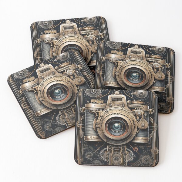 Item preview, Vintage Camera Blueprint – A Retro Engineering Masterpiece designed and sold by drawbey.