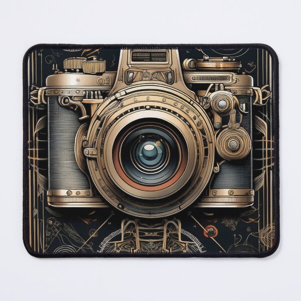 Item preview, Vintage Camera Blueprint – A Retro Engineering Masterpiece designed and sold by drawbey.