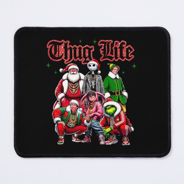 Item preview, Movie Character Thug Life Xmas designed and sold by PryorLane.