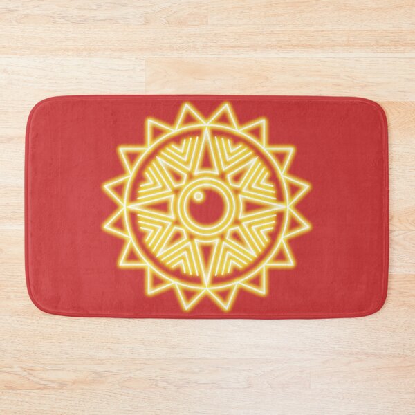 Item preview, Neon effect sun design #2 red background designed and sold by PEB-creative24.