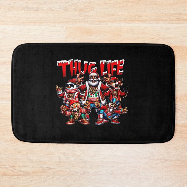 Item preview, Thug Life Christmas Thug Life Santa Reindeer designed and sold by DesignSTKRSA.